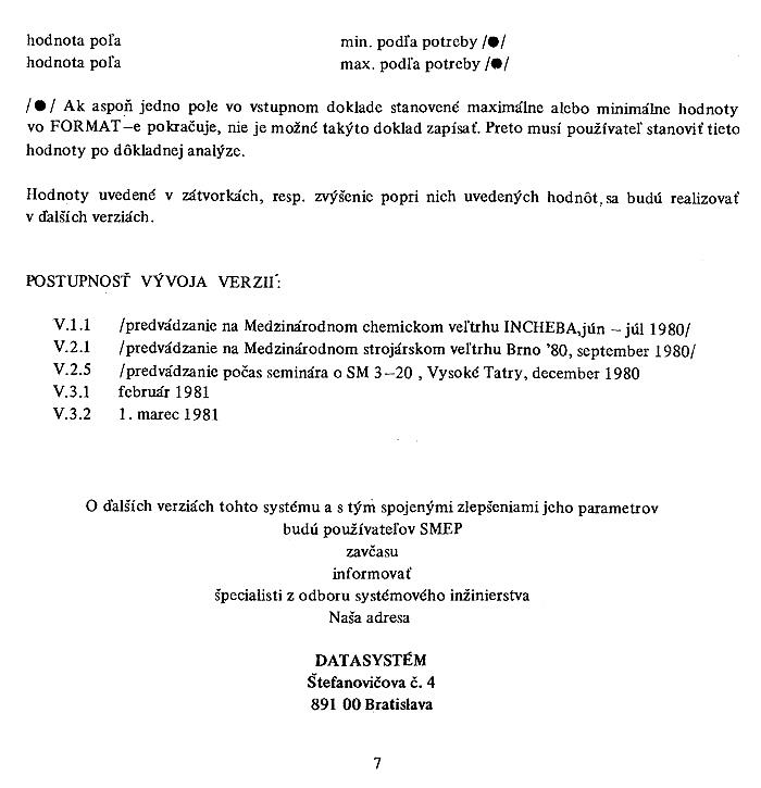 GOLEM Prezentácia z roku 1980 časť 7